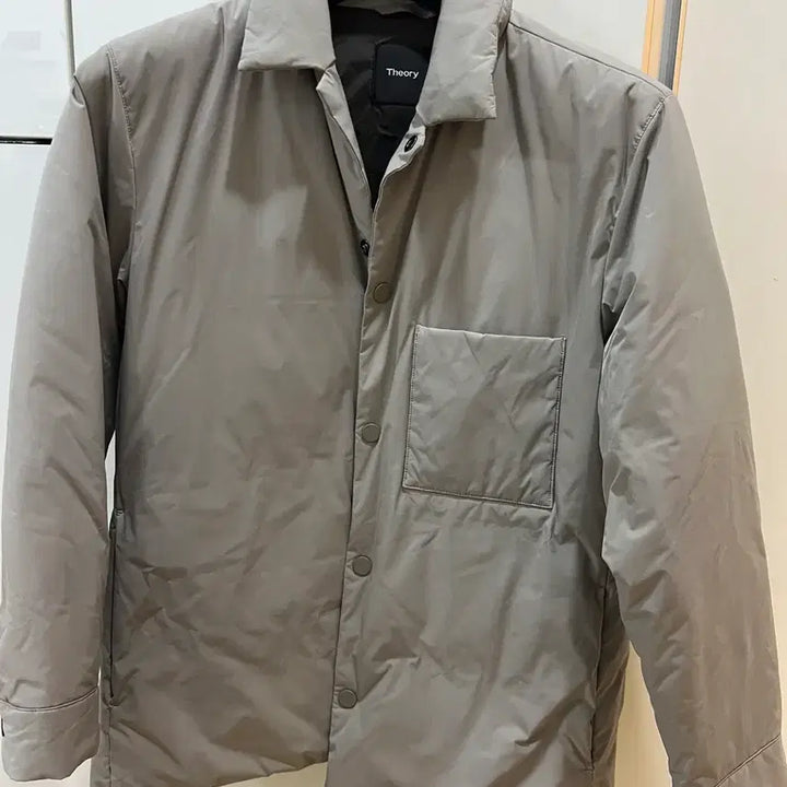 [BUNJANG] Theory Beige Duck Down Padded Jacket (L) / 띠어리 베이지패딩 L