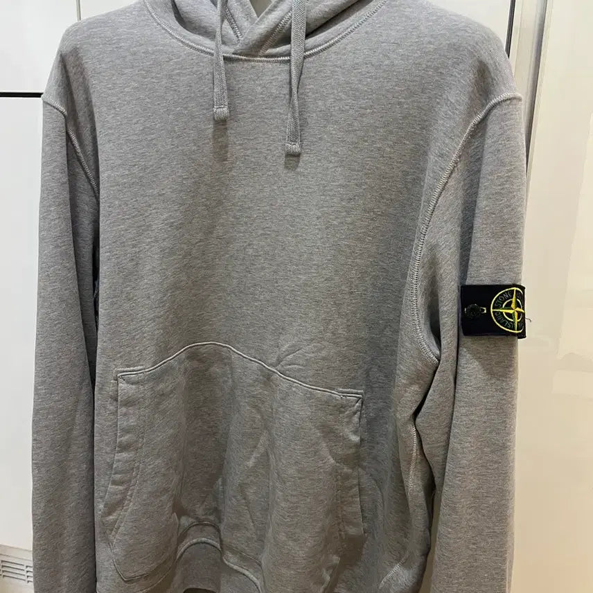 [BUNJANG] Stone Island Gray Hoodie 2XL / 23ss 스톤아일랜드 그레이 후디 2xl 새상품급