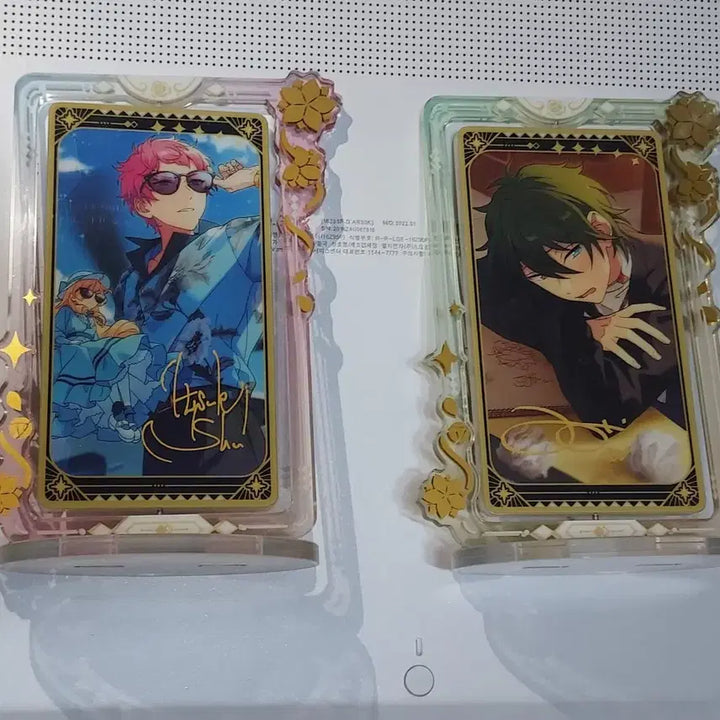 [BUNJANG] Ensemble Stars Valkyrie Itsuki Shu and Kagehira Mika Rotating Acrylic Stand Bundle Set / [일괄] 앙스타 발키리 이츠키슈 카게히라미카 회전 아크릴스탠드