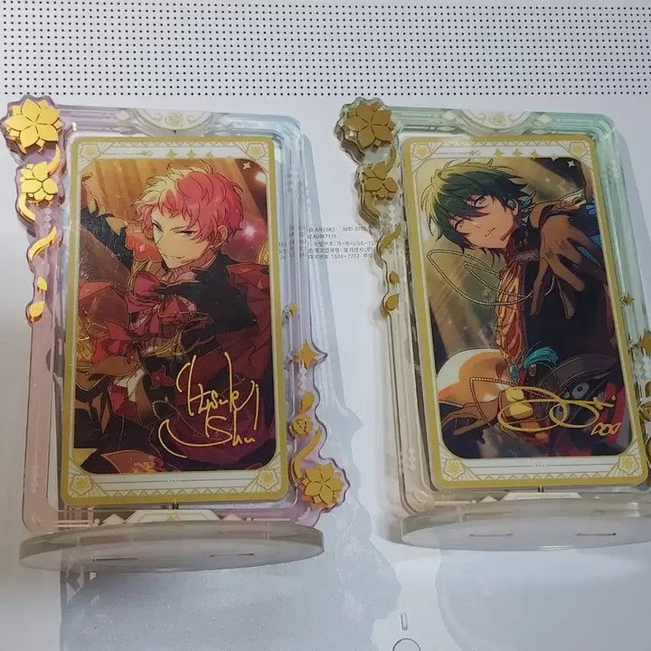 [BUNJANG] Ensemble Stars Valkyrie Itsuki Shu and Kagehira Mika Rotating Acrylic Stand Bundle Set / [일괄] 앙스타 발키리 이츠키슈 카게히라미카 회전 아크릴스탠드