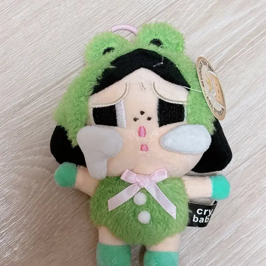 [BUNJANG] Unknown Weeping Frog Girl Doll Keyring / 우는 개구리 소녀 인형 키링