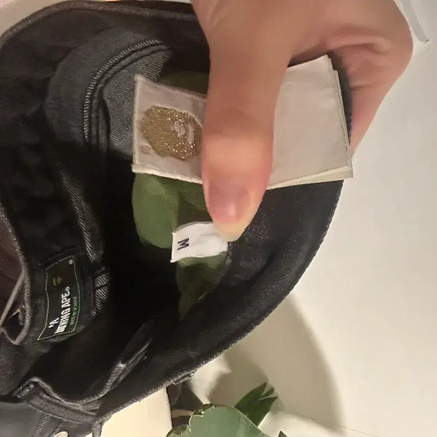 [SOLD OUT] BAPE SPELL OUT LOGO DENIM M