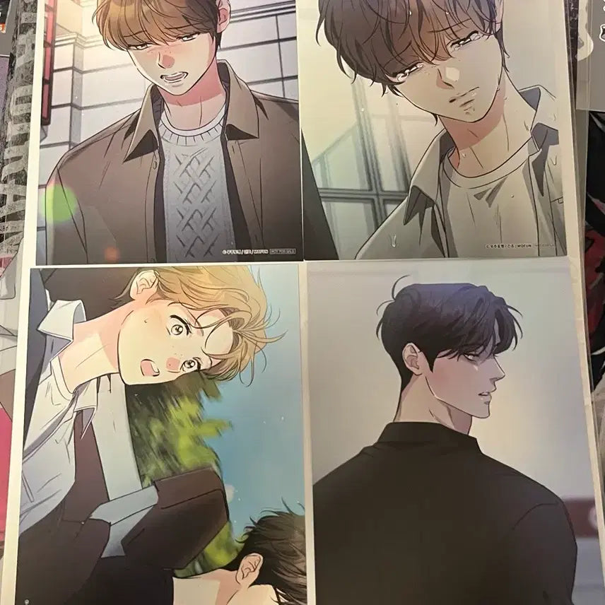 [BUNJANG] Mofun Accidental Relationship Postcard Bundle Set / 모펀 미필적 고의에 의한 연애사 엽서 일괄