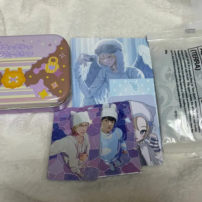 [BUNJANG] PLAVE Noah Hamin 10th Cafe Lucky Draw Cookie Tin Case / 플레이브 노아 하민 십카페 럭드 쿠키 틴케이스 양도