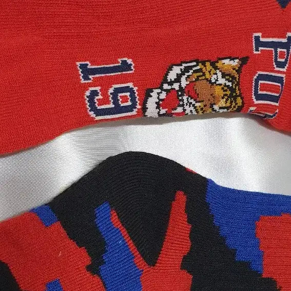 [BUNJANG] Polo Ralph Lauren Tiger Abstract Socks / 개당가격이예요~ 레드 블루 옐로우 폴로 랄프로렌 호랑이 범 추상화 양말