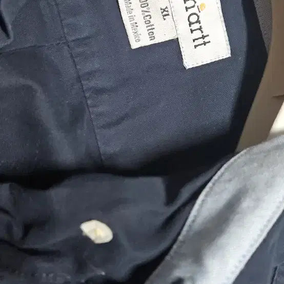 [BUNJANG] Carhartt Navy Long Sleeve Shirt XL / 칼하트 네이비 긴팔 셔츠XL