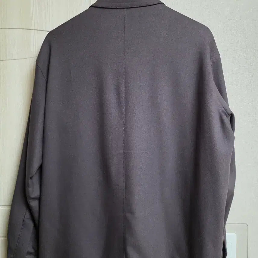 [BUNJANG] In Silence Patch Pocket Stitch Jacket (S) - Grey Brown / 인사일런스 패치포켓스티치 자켓 s Grey brown