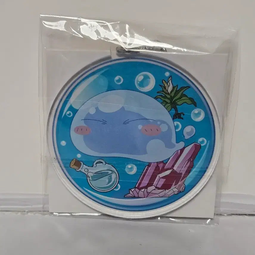 [BUNJANG] Rimuru Tempest Slime Acrylic Keyring / 리무루 슬라임 아크릴 키링 (원형 / 전생슬)