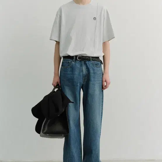 [BUNJANG] Dunst Low Rise Wide Jeans Vintage Blue M / 던스트 low rise wide jeans vintage blue M