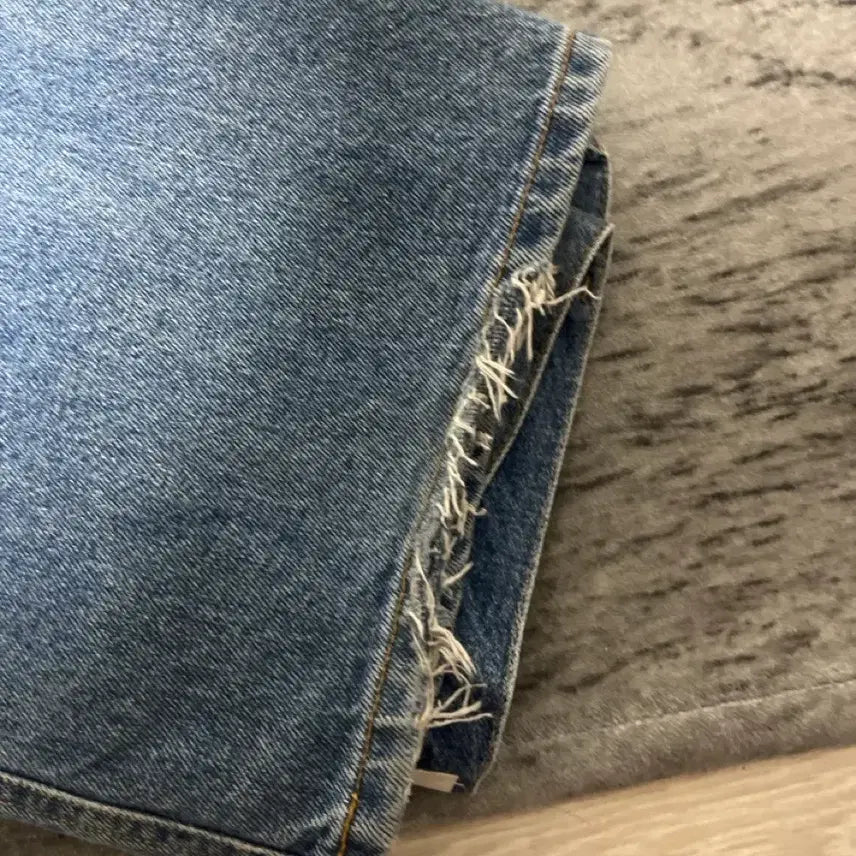 [BUNJANG] Dunst Low Rise Wide Jeans Vintage Blue M / 던스트 low rise wide jeans vintage blue M