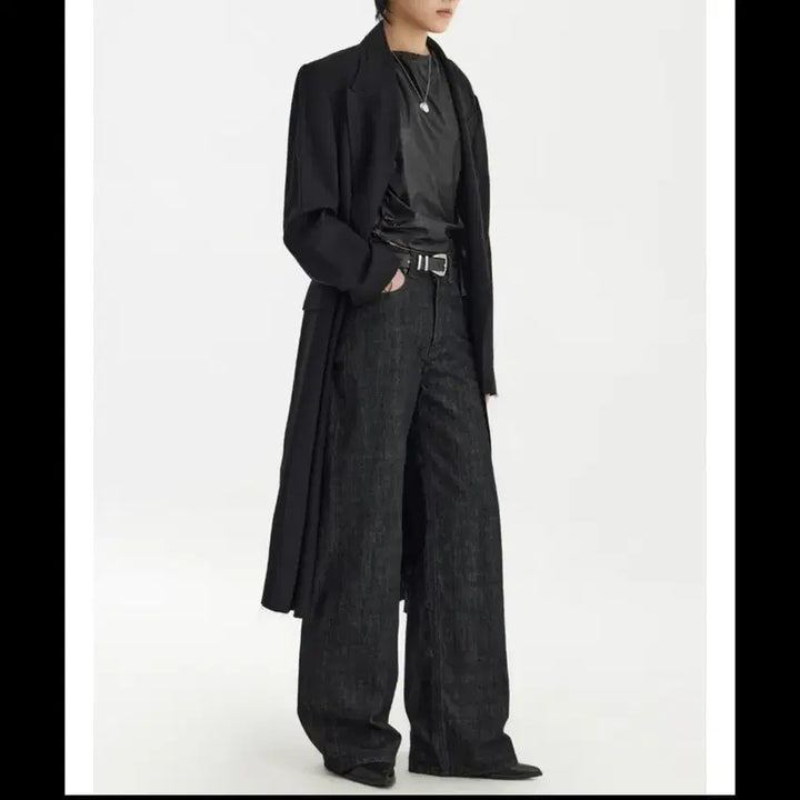 [BUNJANG] YOUTH Autumn Product Wide Denim Pants / 유스. Autumn Product 와이드 데님 팬츠 새옷