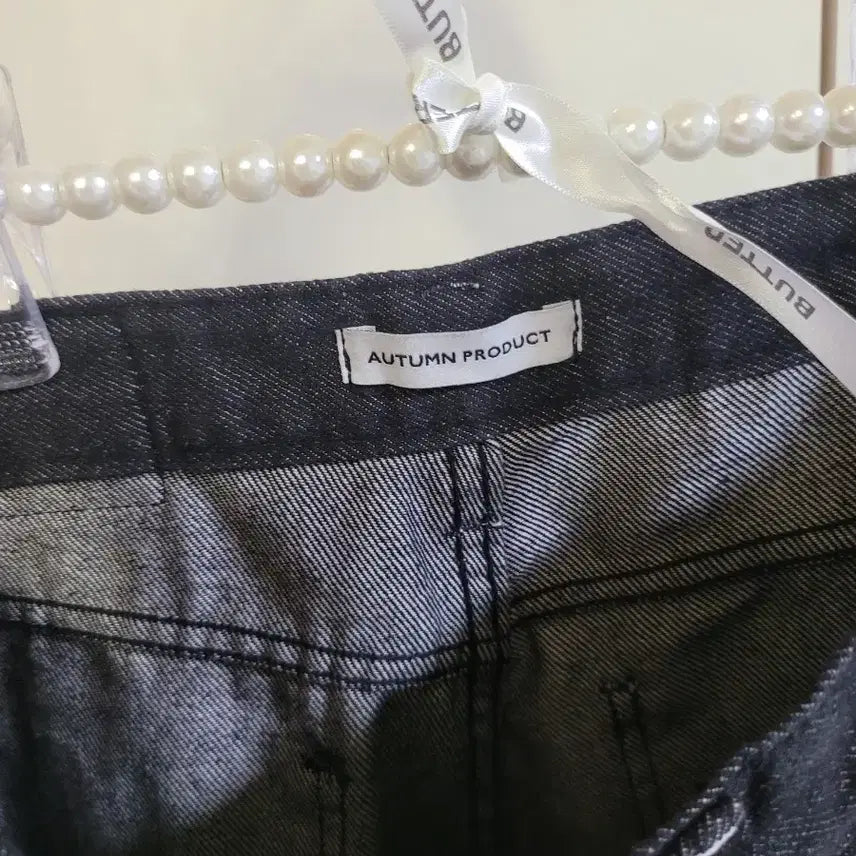 [BUNJANG] YOUTH Autumn Product Wide Denim Pants / 유스. Autumn Product 와이드 데님 팬츠 새옷