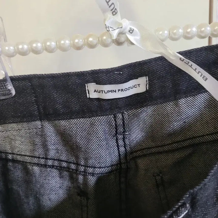 [BUNJANG] YOUTH Autumn Product Wide Denim Pants / 유스. Autumn Product 와이드 데님 팬츠 새옷