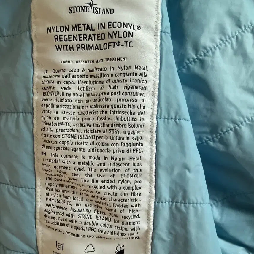 [BUNJANG] Stone Island Nylon Metal Primaloft Jacket / (새제품) 스톤아일랜드 나일론 메탈 프리마로프트 자켓