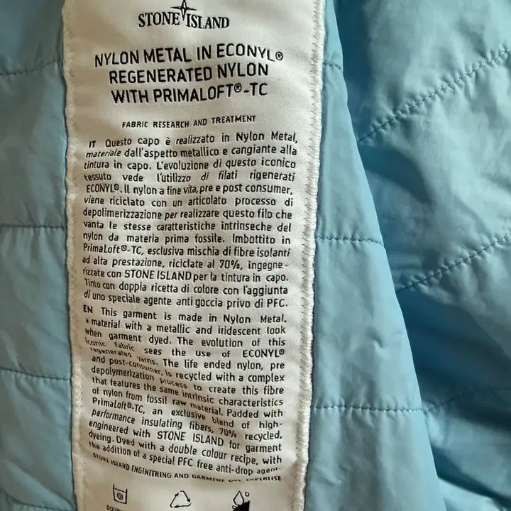 [BUNJANG] Stone Island Nylon Metal Primaloft Jacket / (새제품) 스톤아일랜드 나일론 메탈 프리마로프트 자켓