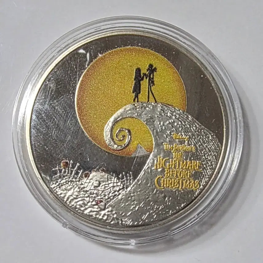 [BUNJANG] Australia 2019 Christmas Nightmare Silver Dollar Coin / [정품은화] 2019년 호주1달러 크리스마스 악몽 색채은화 zk-2049