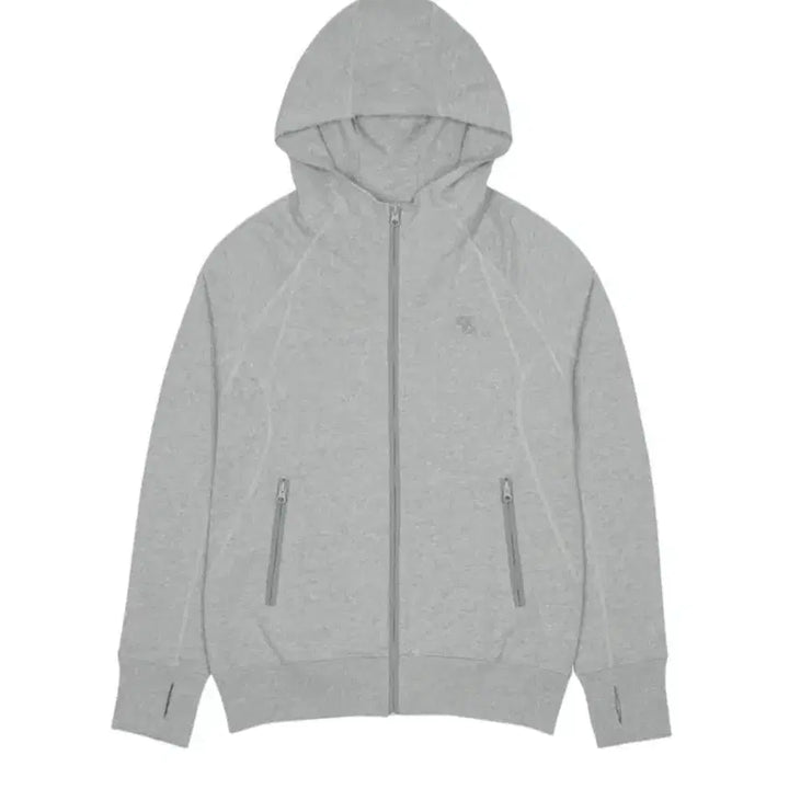 [BUNJANG] San San Gear Sling Zip-Up Hoodie / 산산기어 슬링 집업 후디 멜란지 그레이 sling zip up