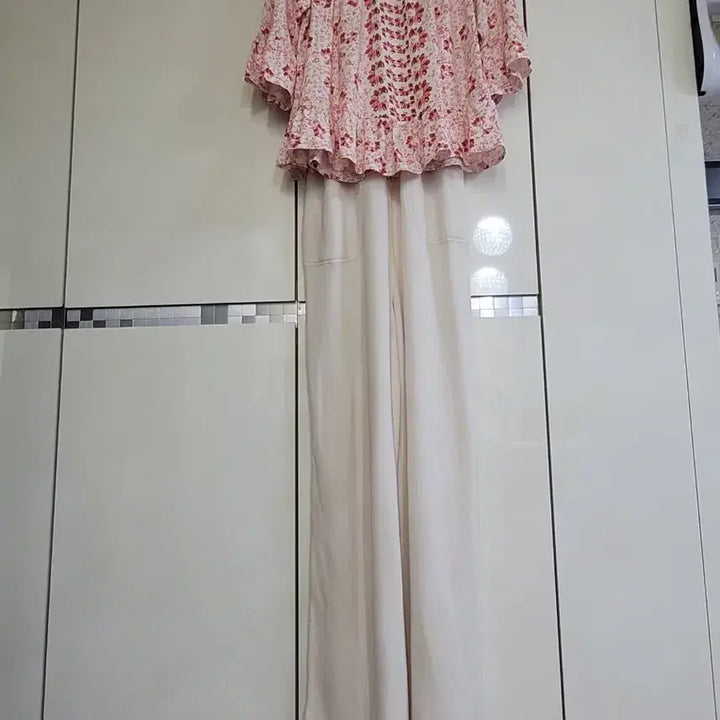 [BUNJANG] Style &amp; Co. Floral Jersey Blouse / 새옷 미국수입Style&amp;Co. 플라워 져지 집시인디고