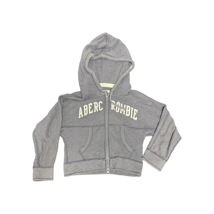 [BUNJANG] Sportyade Abercrombie Crop Hoodie Zip-up / 스포티에이드 아베크롬비 크롭 후드집업