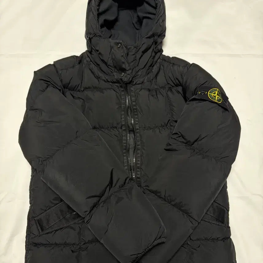 [BUNJANG] Stone Island Crinkle Reps Padded Jacket / 스톤아일랜드 크링클랩스 패딩