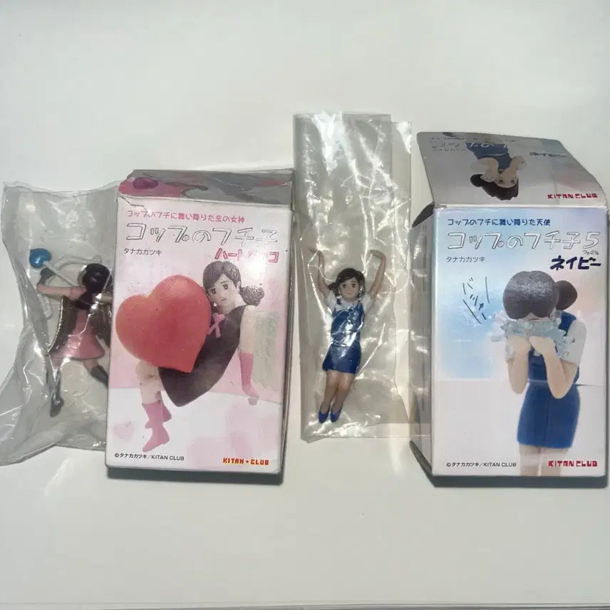 [BUNJANG] Fuchico Figure Set / 일괄 컵 위의 후치코 피규어
