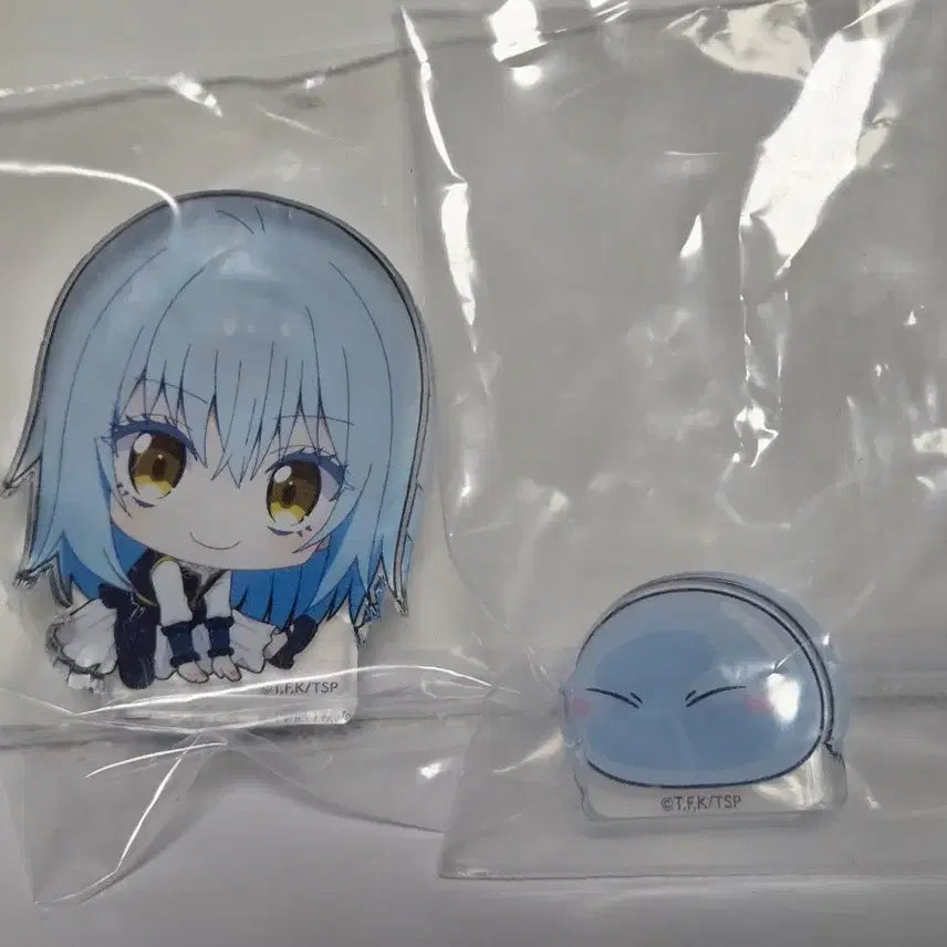 [BUNJANG] Rimuru Acrylic Goods Set (SD + Slime) / 리무루 아크릴 굿즈 2종 세트 (SD + 슬라임)