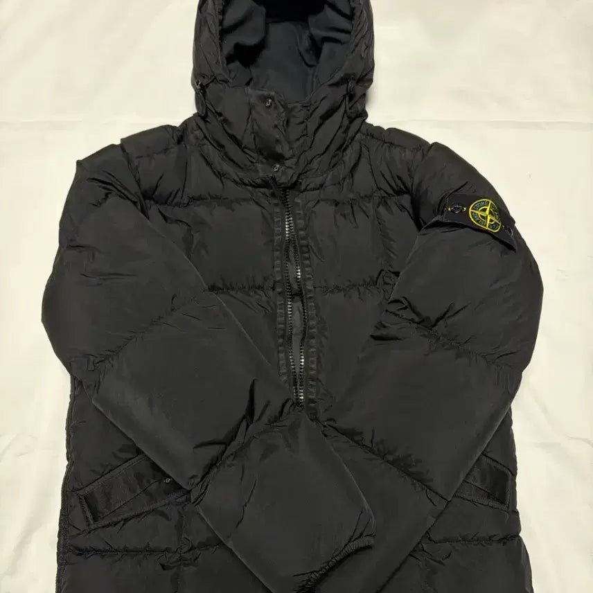 [BUNJANG] Stone Island Crinkle Reps Padded Jacket / 스톤아일랜드 크링클랩스 패딩
