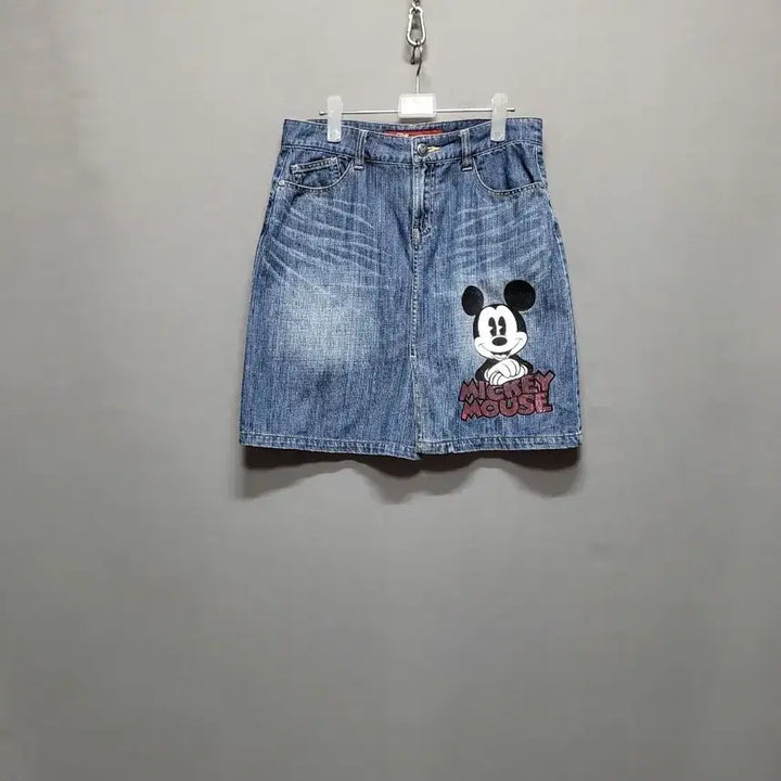 [SOLD OUT] 디즈니 미키 데님 스커트