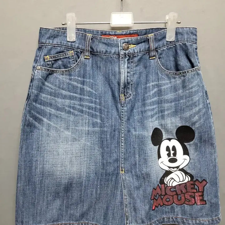 [SOLD OUT] 디즈니 미키 데님 스커트