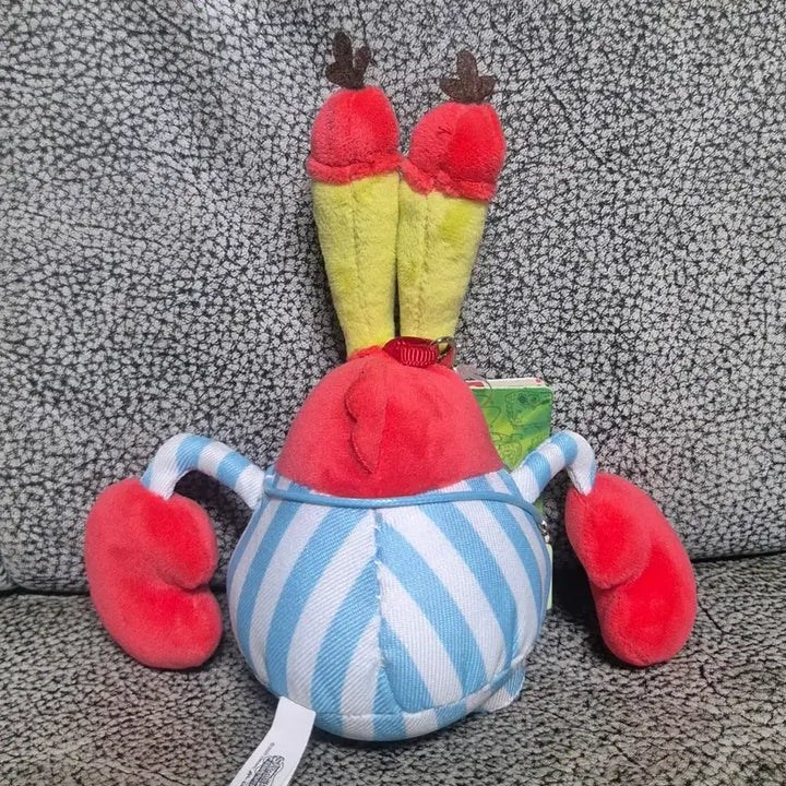[BUNJANG] Spongebob Mr. Krabs Pajama Plush Keyring / 스폰지밥 Mr. Krabs 인형 키링(정품)