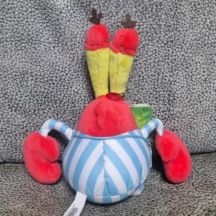 [BUNJANG] Spongebob Mr. Krabs Pajama Plush Keyring / 스폰지밥 Mr. Krabs 인형 키링(정품)