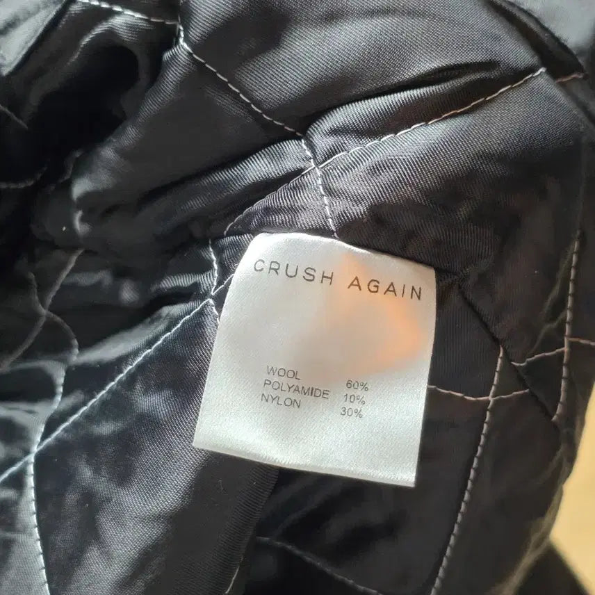 [BUNJANG] Crush Again Tweed Bomber Jacket / 크러쉬어게인 트위드 봄버 자켓