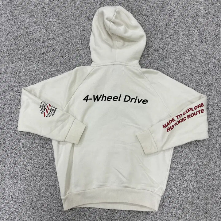 [BUNJANG] Jeep CJ-5 Hoodie White / 90 지프 남성 CJ-5 후드티 화이트 0319J