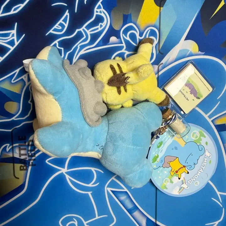 [BUNJANG] Pokemon Metamong Lapras Pikachu Keyring / 포켓몬 메타몽 라프라스 피카츄 인형 키링