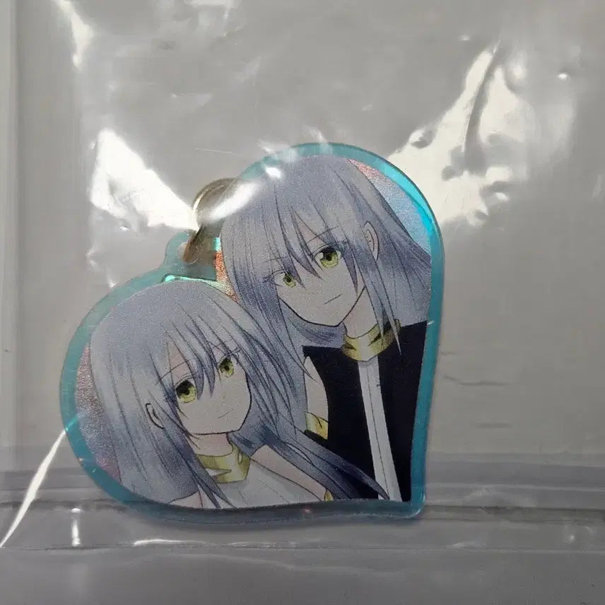 [BUNJANG] Rimuru Booth Artist Heart Acrylic Keyring / 리무루 부스작가 하트 아크릴 키링