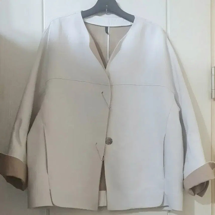 [BUNJANG] Benetton Collarless Jacket / 베네통노카라자켓