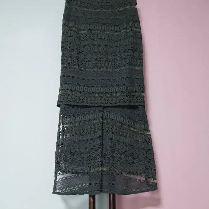 [BUNJANG] Time Black Lace Long Skirt / 타임 레이스 블랙 스커트s