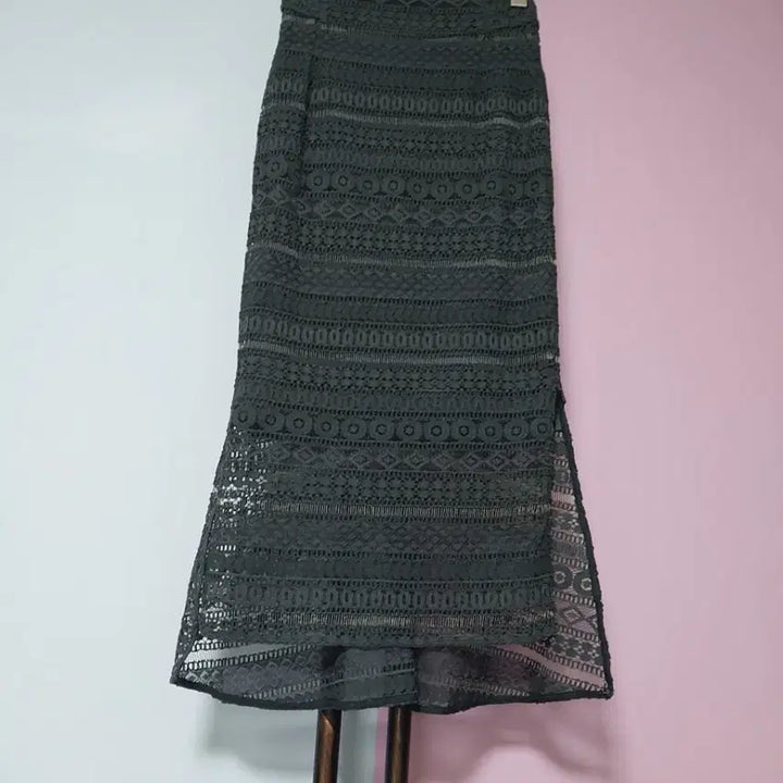 [BUNJANG] Time Black Lace Long Skirt / 타임 레이스 블랙 스커트s