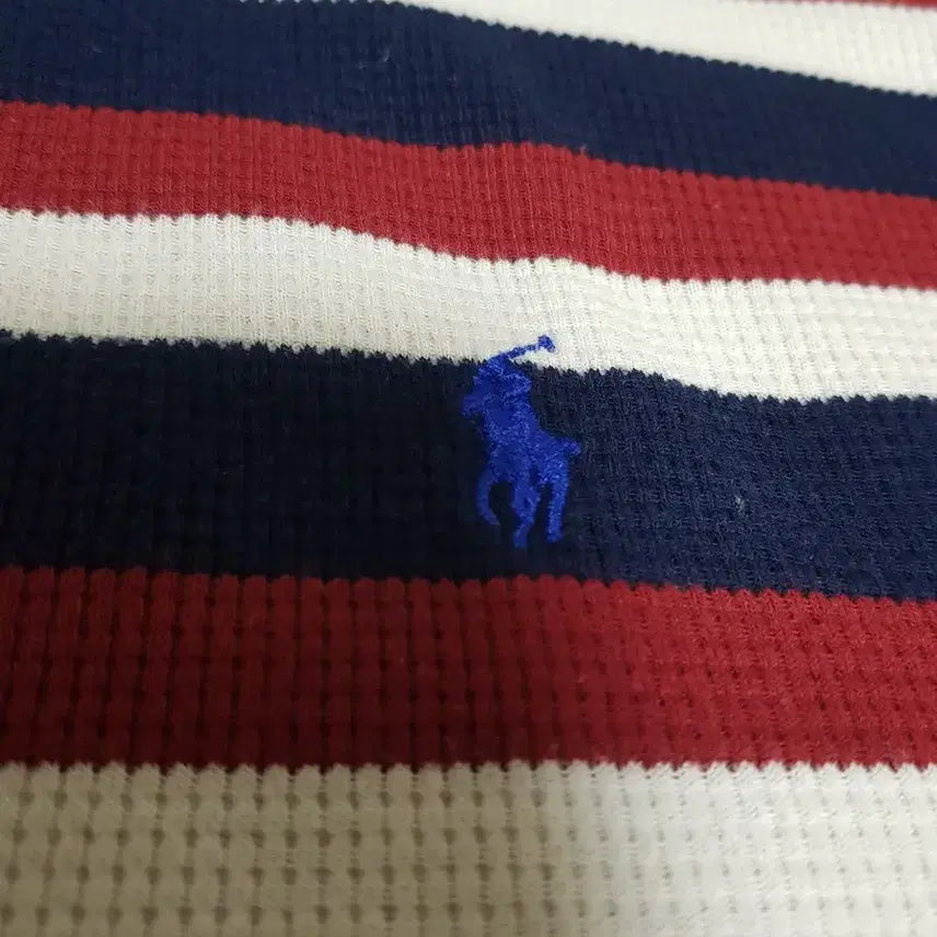 [BUNJANG] Polo Ralph Lauren Striped Long Sleeve T-shirt / 폴로 랄프로렌 스트라이프 긴팔 티셔츠