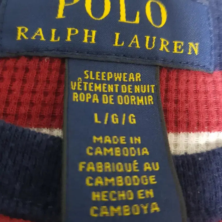 [BUNJANG] Polo Ralph Lauren Striped Long Sleeve T-shirt / 폴로 랄프로렌 스트라이프 긴팔 티셔츠