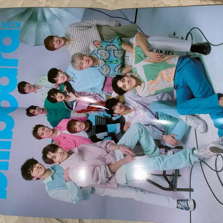 [SOLD OUT] 세븐틴 빌보드 코리아 잡지 매거진 포스터 파우치 세트