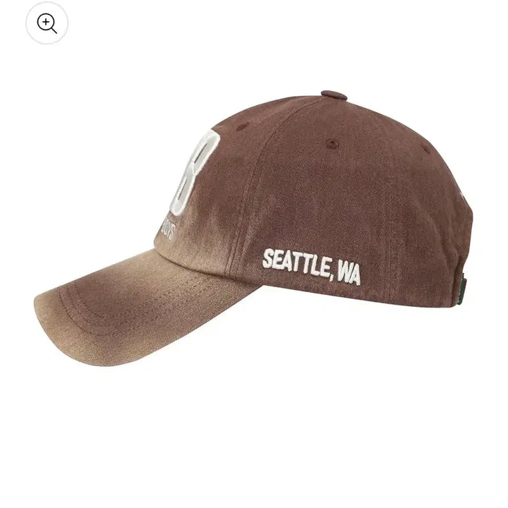 [BUNJANG] VogueBoyz Washed Ball Cap Brown / 신시아님 착용) 보기보이즈 워시드 볼캡 브라운