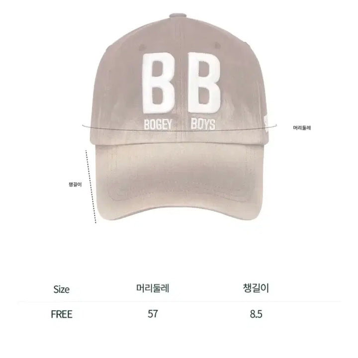 [BUNJANG] VogueBoyz Washed Ball Cap Brown / 신시아님 착용) 보기보이즈 워시드 볼캡 브라운