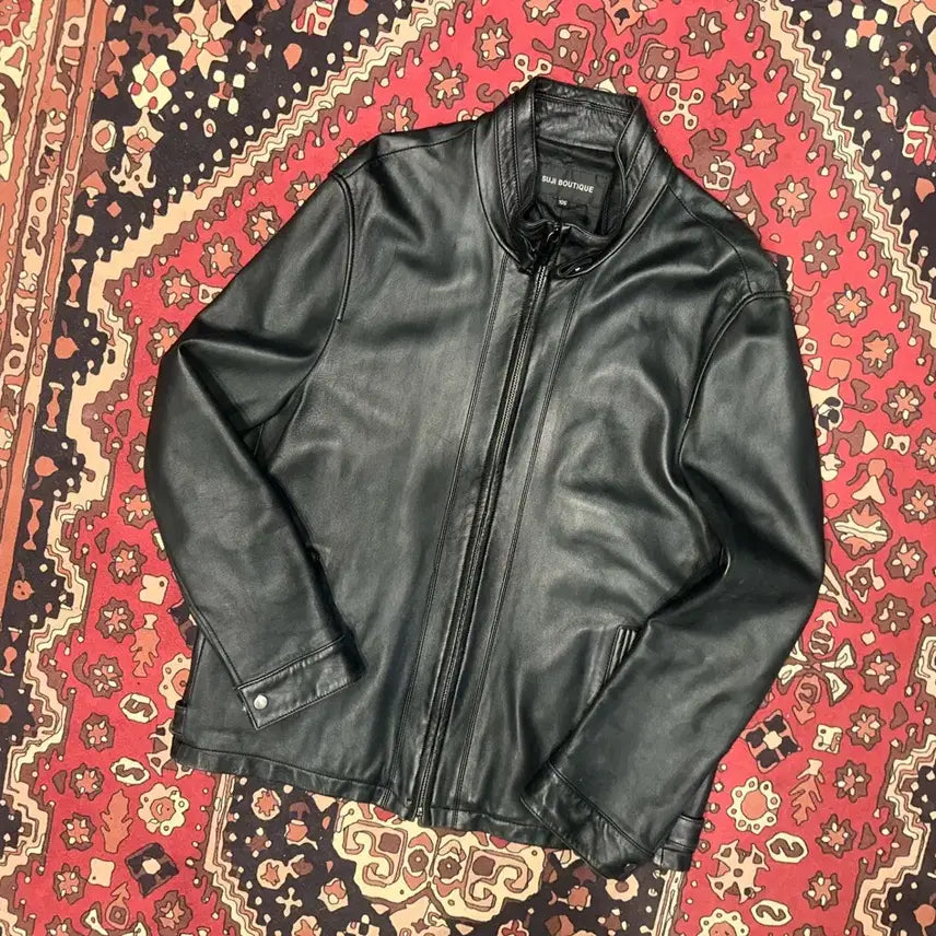 [BUNJANG] Leder Collector XL Biker Leather Jacket / 726/( XL ) 바이커가죽 바이커자켓 레더자켓 가죽자켓 봄버자켓