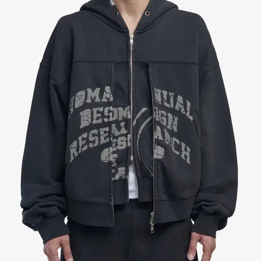 [BUNJANG] No.Manual Hooded Zip-up M Size / 노매뉴얼 후드집업 m