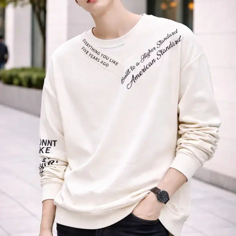 [BUNJANG] J&amp;M White Lettering Oversized T-Shirt / A급(남녀공용가능)J&amp;M 흰색 레터링 오버핏 티
