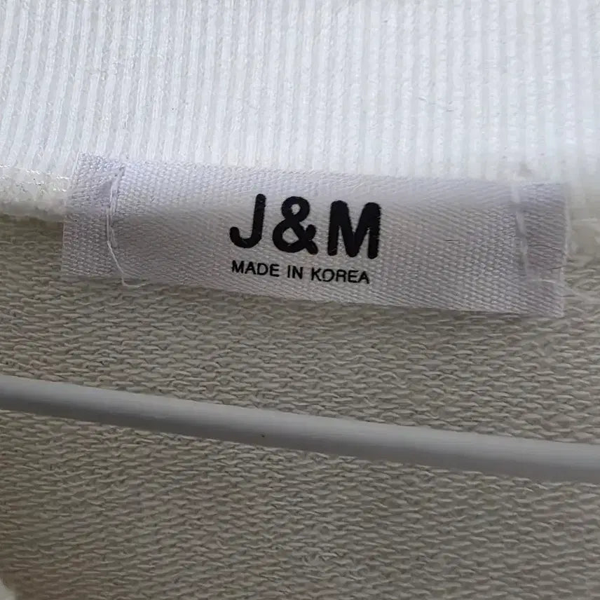 [BUNJANG] J&amp;M White Lettering Oversized T-Shirt / A급(남녀공용가능)J&amp;M 흰색 레터링 오버핏 티