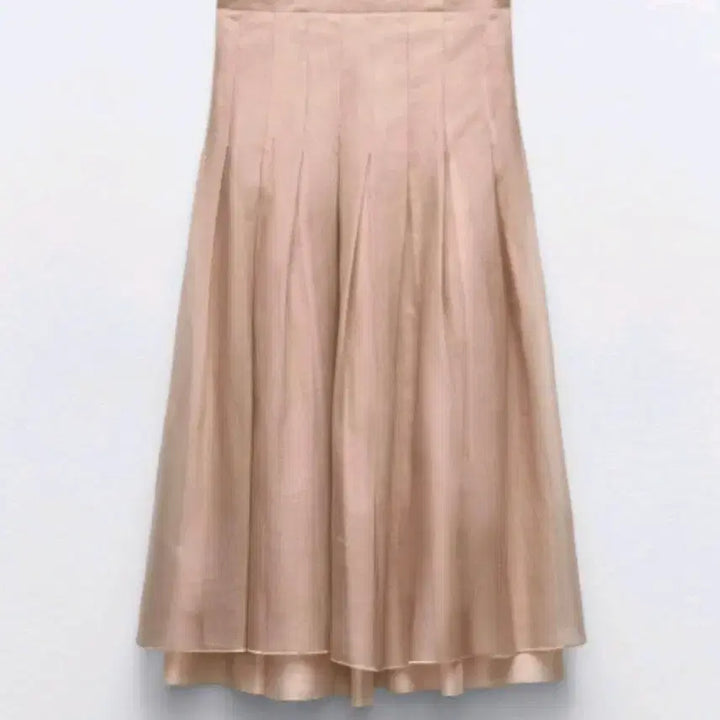 [BUNJANG] Zara Organza Midi Skirt / 새상품) 자라 오간자 미디스커트 M