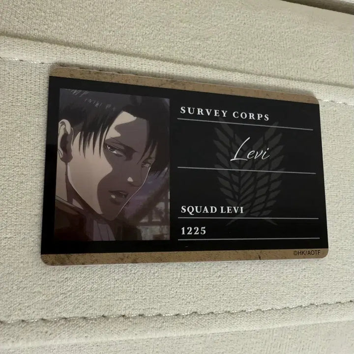 [BUNJANG] Levi Ackerman Profile Card / 리바이 프로필 카드 진격의거인