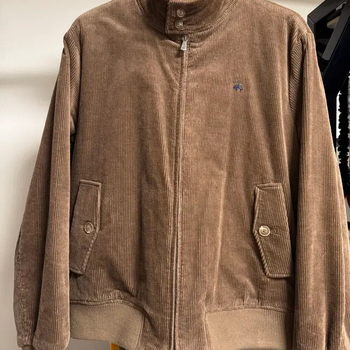 [BUNJANG] Brooks Brothers Corduroy Harrington Jacket Brown / [L] 브룩스 브라더스 코듀로이 헤링턴 자켓 브라운 새상품